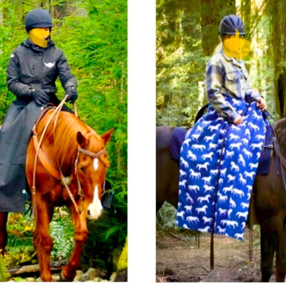 Winter riding lap robe